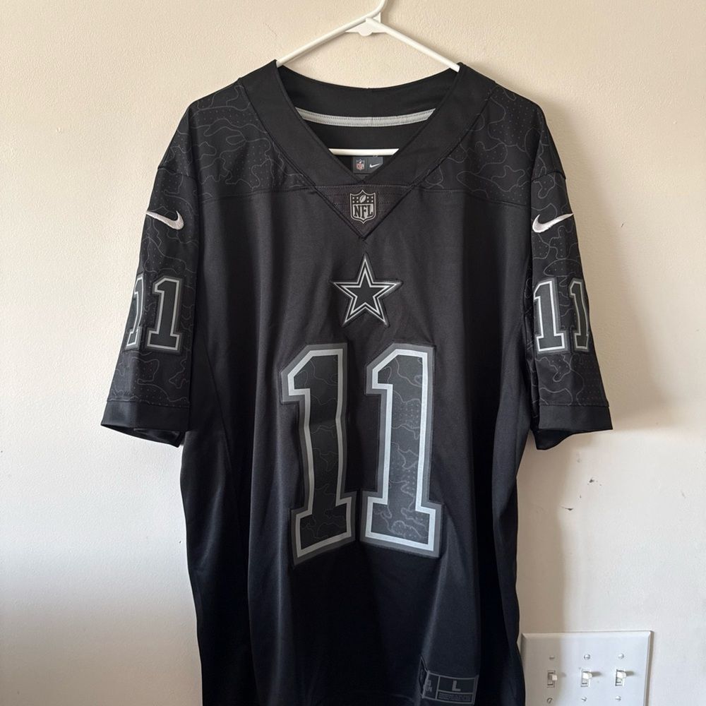 Men's Nike Micah Parsons #11 Dallas Cowboys RFLCTV Limited NFL Jersey Sz L RARE